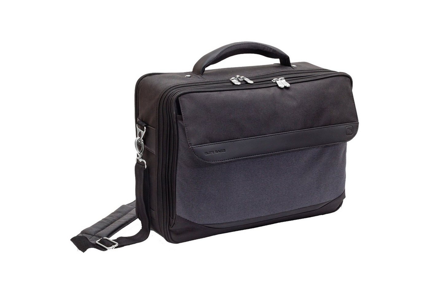 Elite Bags Arzttasche Elite Bags DOCTOR´S Arzttasche schwarz-grau 40 x 30 x 16 cm von Elite Bags