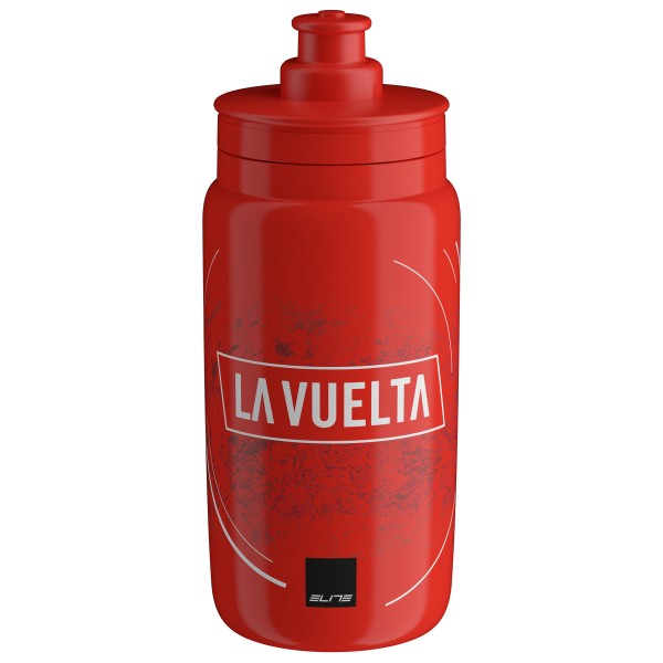 Elite - Fly Vuelta 2024 - Fahrrad Trinkflasche Gr 550 ml rot von Elite