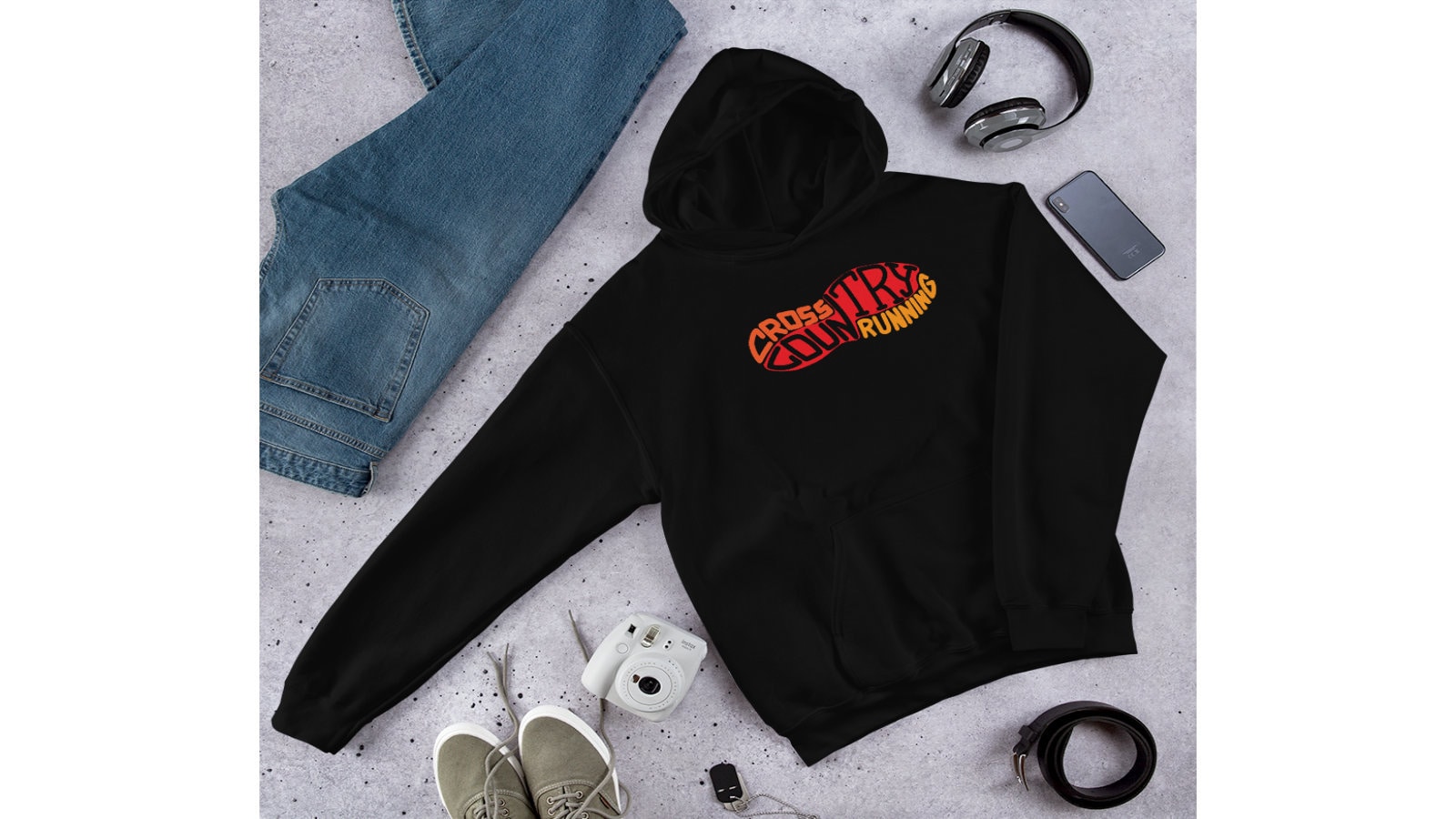 Kreuz Land Laufen, Geschenk, Läufer, Coach, Team Hoodie Sweatshirt Mit Kapuze Kreuz Land Laufen, Geschenk, Läufer, Coach, Team Hoodie Sweatshirt Mit Kapuze von EliteTreatsGifts