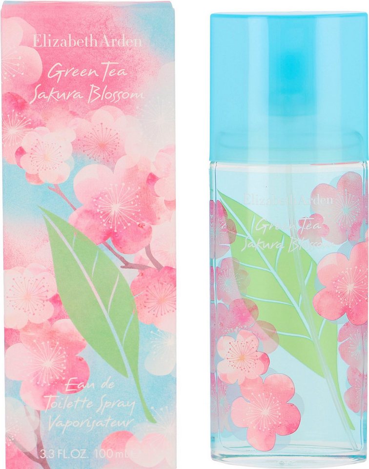 Elizabeth Arden Eau de Toilette Green Tea Sakura Blossom, Glasflakon, Parfüm EDT, Damenduft von Elizabeth Arden