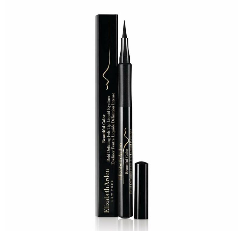 Elizabeth Arden Eyeliner Beautiful Color Bold Defining Felt Tip Liquid Eyeliner Black von Elizabeth Arden