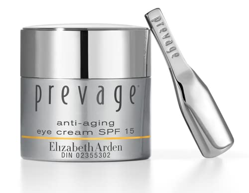Elizabeth Arden Prevage Anti-Aging – Eye Cream SPF 15, 15 ml, Tagescreme gegen umweltgeschädigte Augenpartien, beugt der Hautalterung vor & mindert feine Linien, Hautpflege für Frauen von Elizabeth Arden