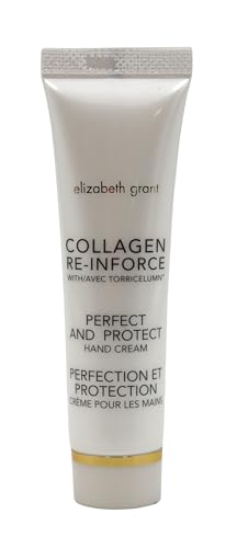 ELIZABETH GRANT Collagen Re-Inforce Perfect and Protect Handcreme 30 ml - mit Torricelumn & Kollagen, Feuchtigkeitsspendend, Elastizitätsfördernd von Elizabeth Grant