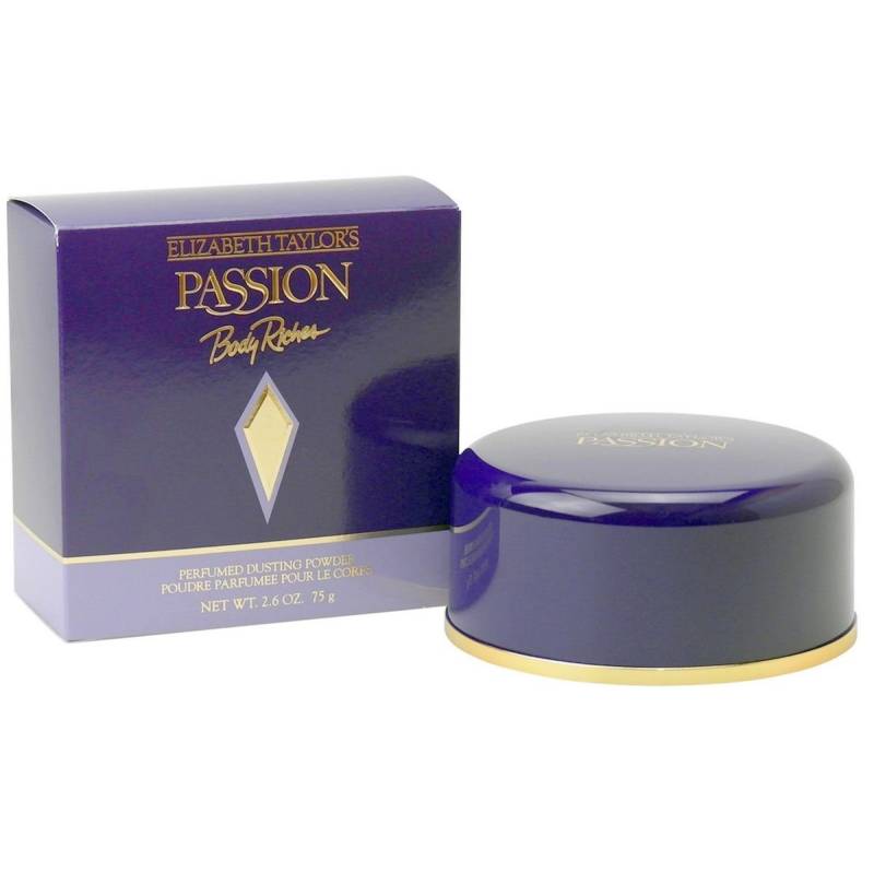 Elizabeth Taylor Körperpflegemittel Elizabeth Taylor Passion 75 g Perfumed Dusting Powder Puder von Elizabeth Taylor