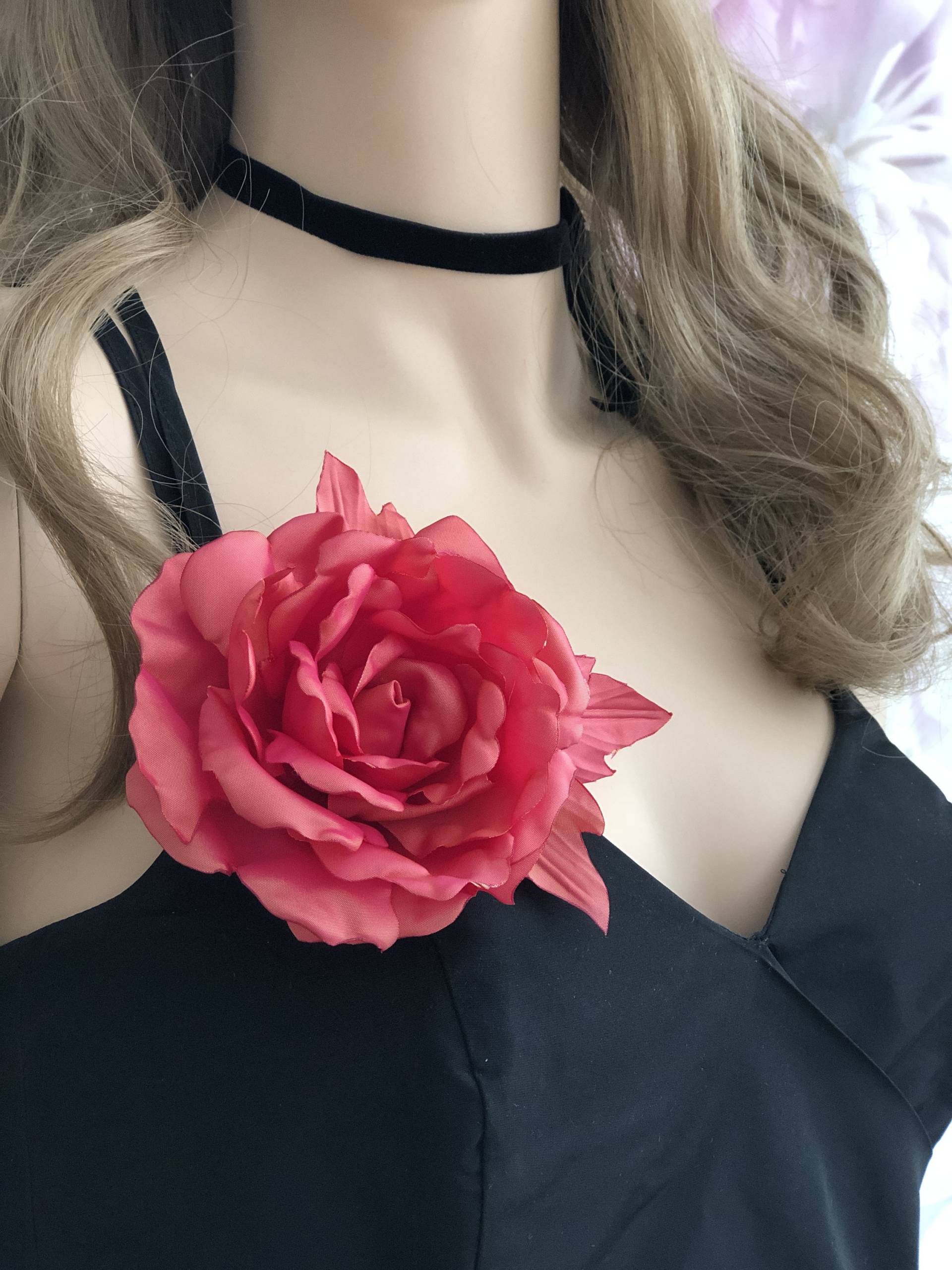 Brosche Blume Ansteckblume Rose Pink Orange Hochzeit Kleid Kleidschmuck Ballkleid Blumenbrosche Anstecker Brosche Blume Ansteckblume Rose Pink Orange Hochzeit Kleid Kleidschmuck Ballkleid Blumenbrosche Anstecker von Elizabethmode