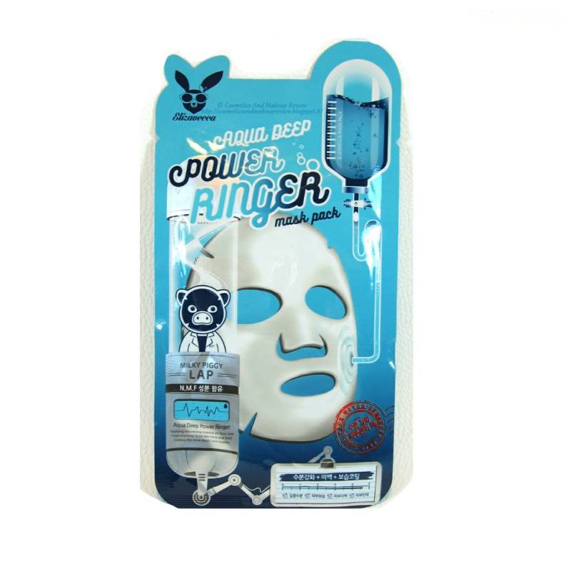 Elizavecca - Aqua Deep Power Ringer Mask Pack - 1stück von Elizavecca