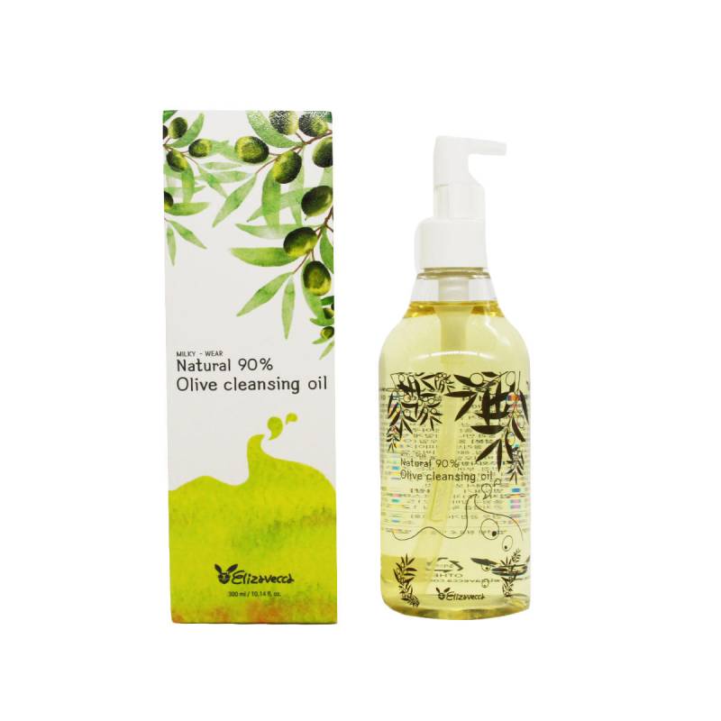 Elizavecca - Natural 90% Olive Cleansing Oil - 300ml von Elizavecca