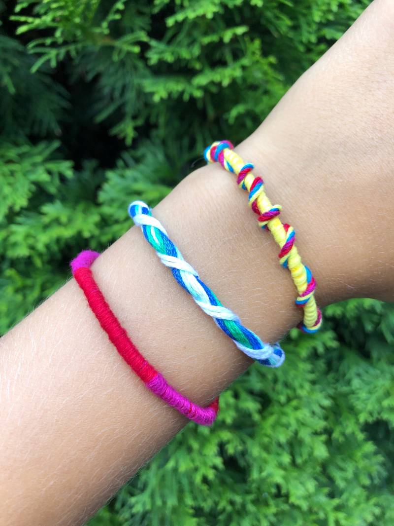 Handgemachte Loop Armbänder | 3Er Set von ElkArtDesign