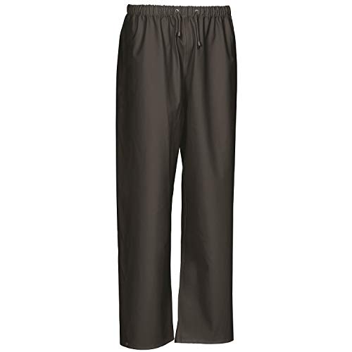 Elka Rainwear-PU/PVC Bundhose Elements-Regenhose-302400-schwarz-EN ISO 343 Kl.3-Wind- und wasserdichte Beschichtung Größe S von Elka