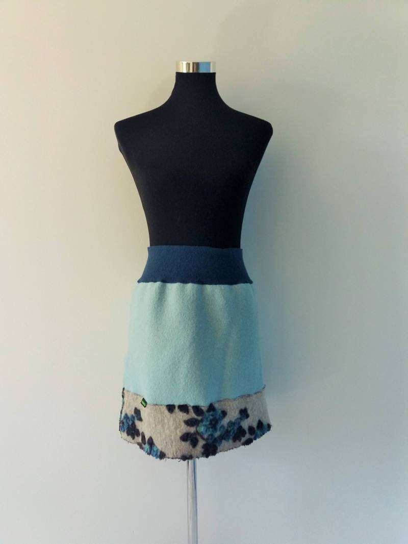 Wollrock Walklodenrock Winterrock von ElkeBettinDesign