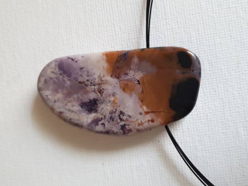 Fluorit-Opal Mit Reif von ElkesEdelsteinstube