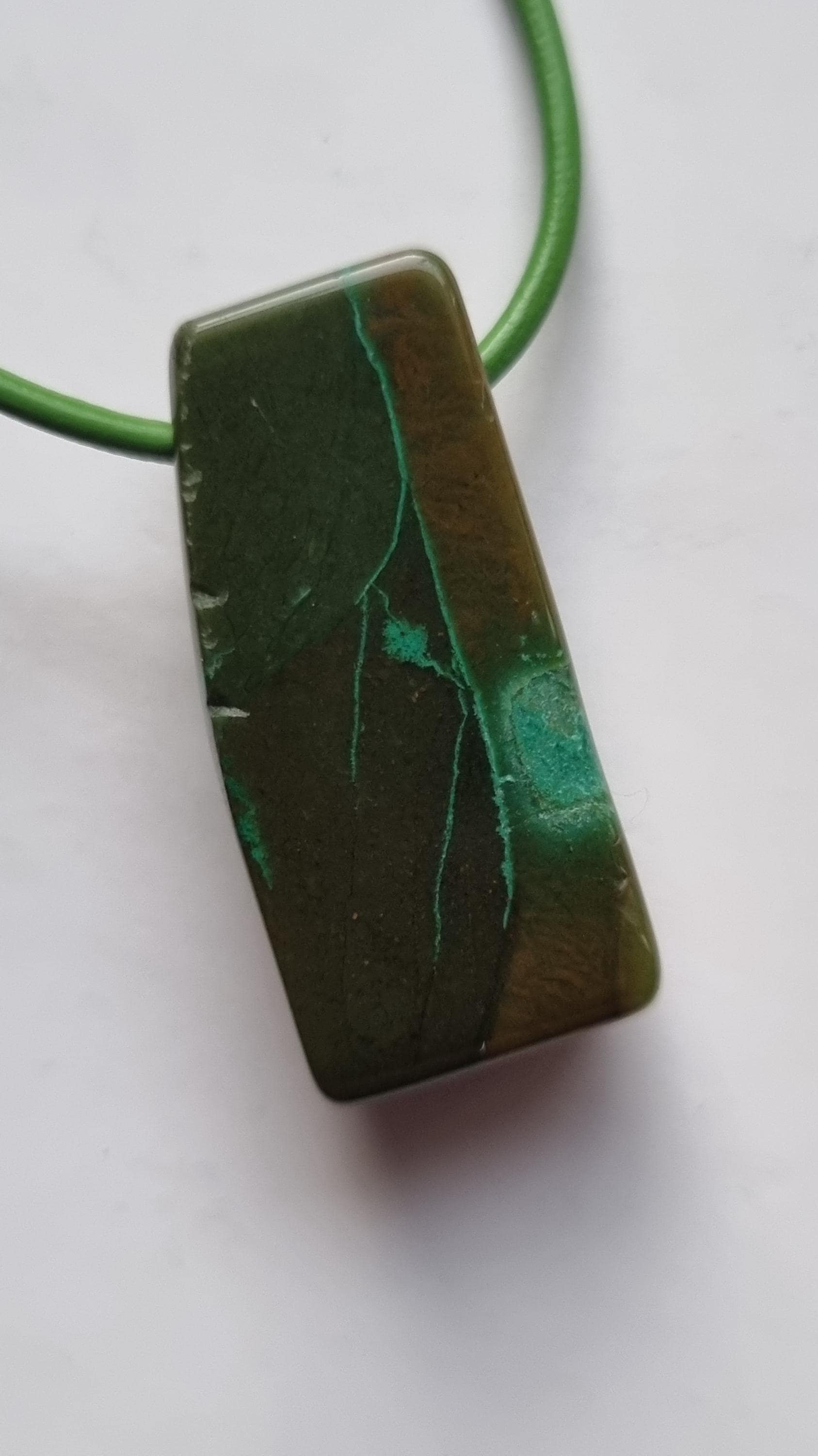 Gemsilica Mit Lederband von ElkesEdelsteinstube