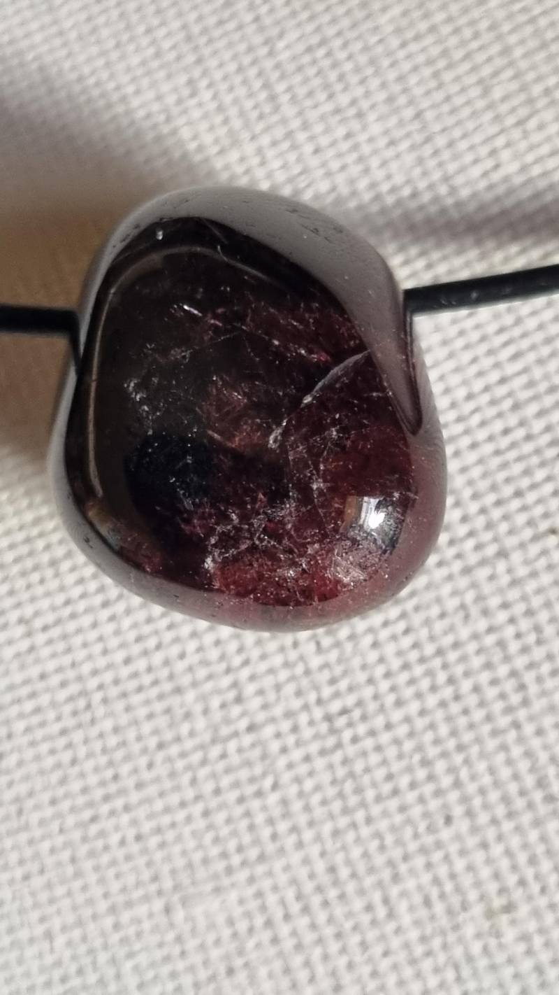 Granat Mit Lederband von ElkesEdelsteinstube