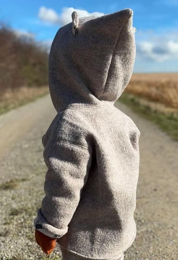 Walkjacke „Regnbue" - Neutral Collection von ElkesPassion
