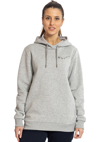 Elkline Damen Basic Hoodie Run Free | Kapuzenpullover von Elkline