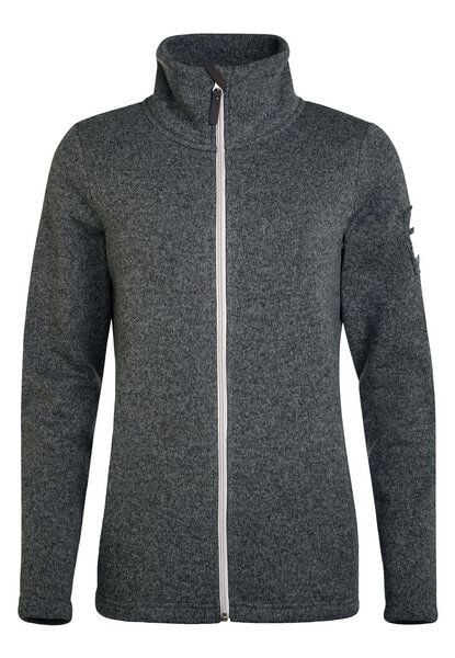 Elkline Damen Fleecejacke Endless mit VW Bulli T1 Stick auf deinem Oberarm von Elkline