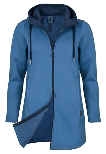 Elkline Damen Sweatmantel Elky halblang mit Kapuze Sweatjacke von Elkline