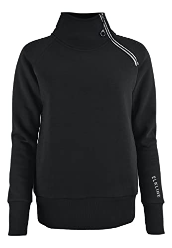 ELKLINE Damen Sweatshirt Performance 2030024, Größe:40, Farbe:Black von ELKLINE
