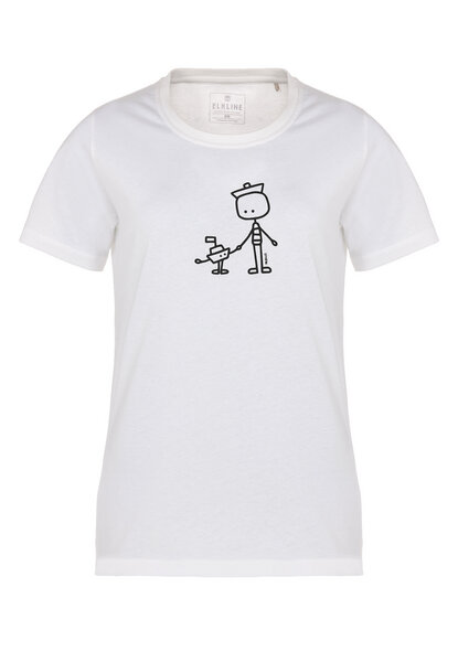 Elkline Damen T-Shirt Hand in Hand von Elkline