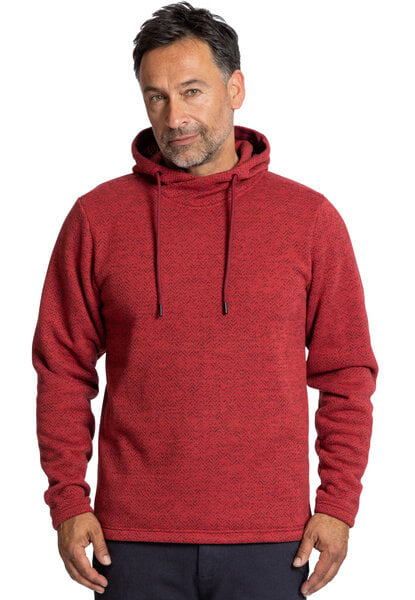 Elkline Elkine Herren Strickfleece Pullover Mars mit Kapuze aus recyceltem Material von Elkline