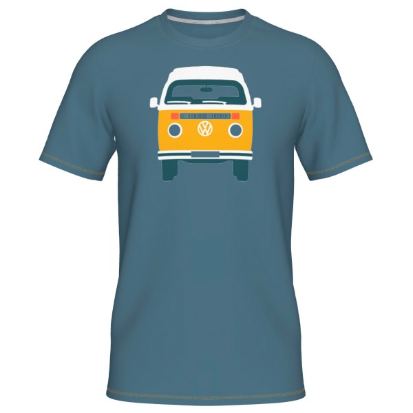 Elkline - Four Wheels To Freedom Baywindow - T-Shirt Gr 4XL blau von Elkline