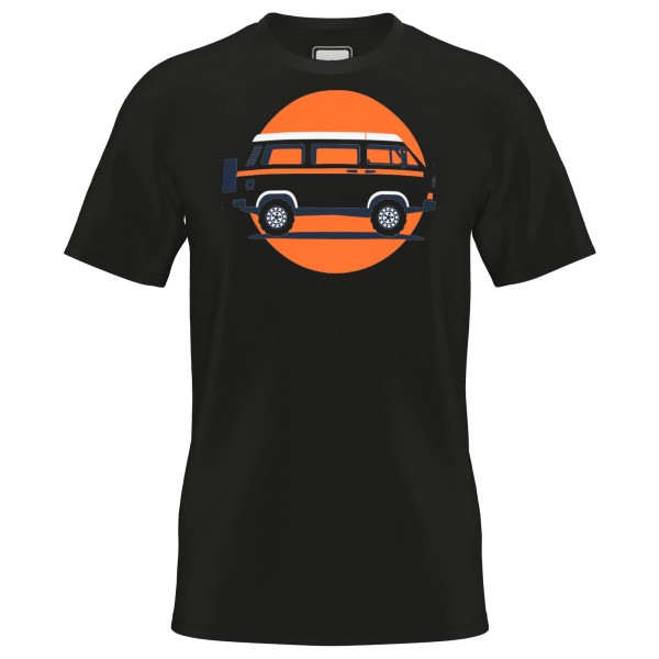 Elkline - Four Wheels To Freedom Big-T - T-Shirt Gr XXL schwarz von Elkline