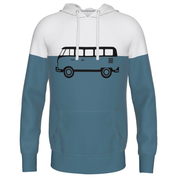 Elkline - Four Wheels To Freedom Lovelingsteil - Hoodie Gr L blau von Elkline