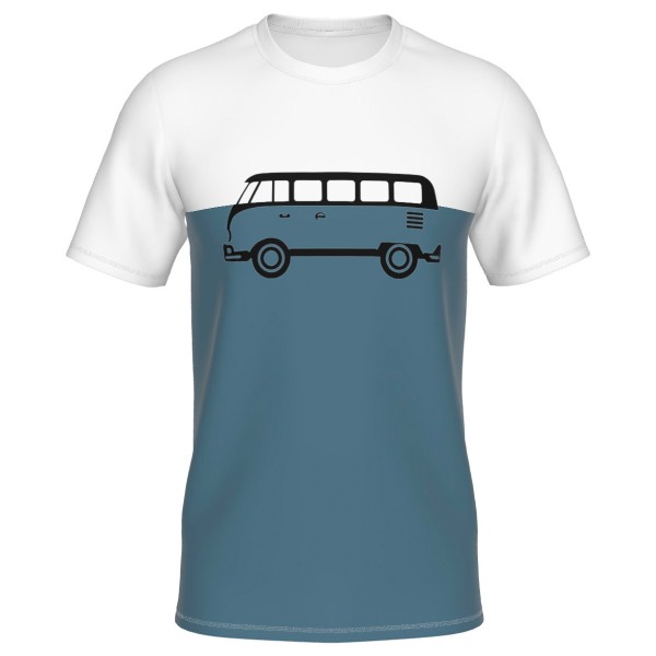Elkline - Four Wheels To Freedom Träumweiter - T-Shirt Gr S blau/weiß von Elkline