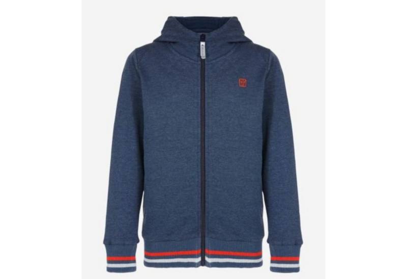 Elkline Allwetterjacke Elkline Alright Sweatjacke mit Kapuze Bluemelange 152/158 von Elkline