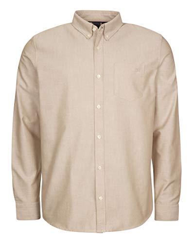 ELKLINE Herren Hemd Cityguide Button-Down Oberhemd, Farbe:Stone, Größe:S von ELKLINE