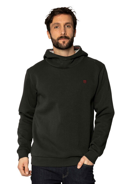 Elkline Herren Hoodie Any Way | anschmiegsamer Basic Kapuzenpullover von Elkline