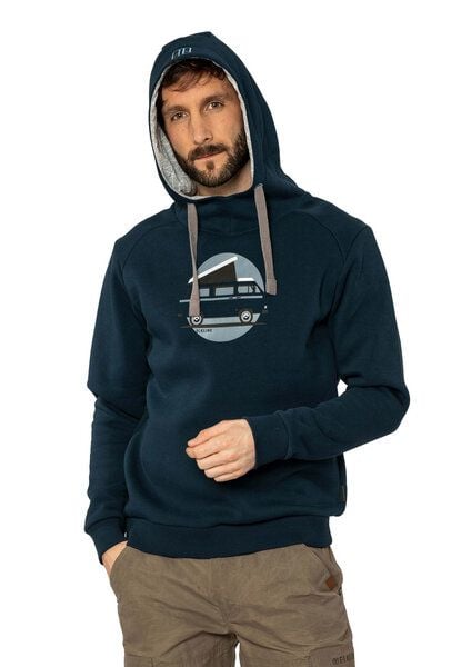 Elkline Herren Hoodie Team Player VW Bulli Print | lizenziert von Volkswagen von Elkline