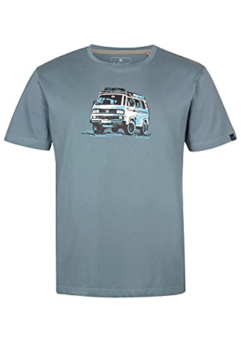 ELKLINE Herren T-Shirt Gassenhauer 1041197, Farbe:goblinblue, Größe:S von ELKLINE