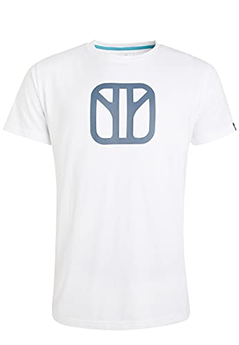 ELKLINE Herren T-Shirt Lo Go 1041194, Größe:L, Farbe:White von ELKLINE