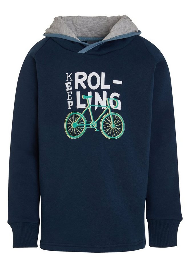 Elkline Hoodie Keep It Kapuzenpullover Skateboard Bike Print von Elkline