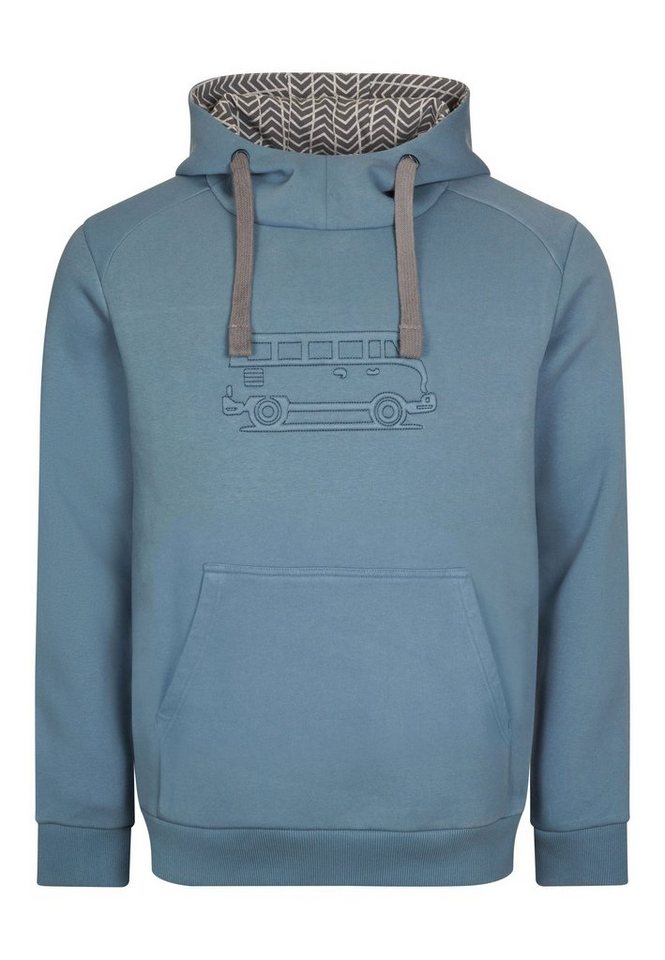 Elkline Hoodie Lake Van VW-Bulli Stick auf der Brust Sweatware von Elkline