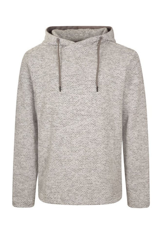 Elkline Kapuzenpullover Mars Basic Fleece Hoodie meliert wärmend mit Kapuze von Elkline