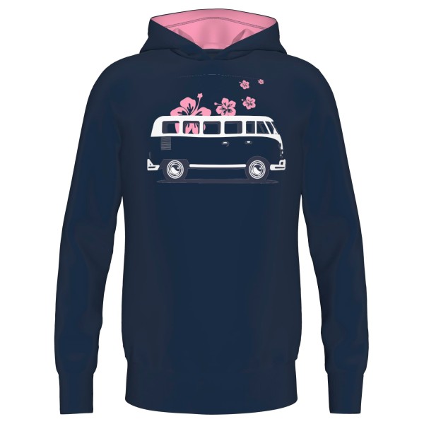 Elkline - Kid's Four Wheels To Freedom Tschörnie - Hoodie Gr 104 blau von Elkline