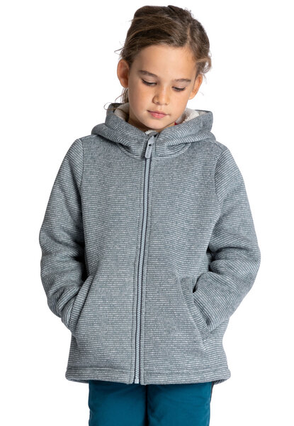 Elkline Kinder Strickfleecejacke Little Stranger | Fleecejacke gefüttert warm | Übergangsjacke reflektierend von Elkline