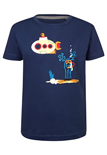 ELKLINE Kinder T-Shirt Tiefgang 3041190, Größe:104-110, Farbe:darkblue von ELKLINE