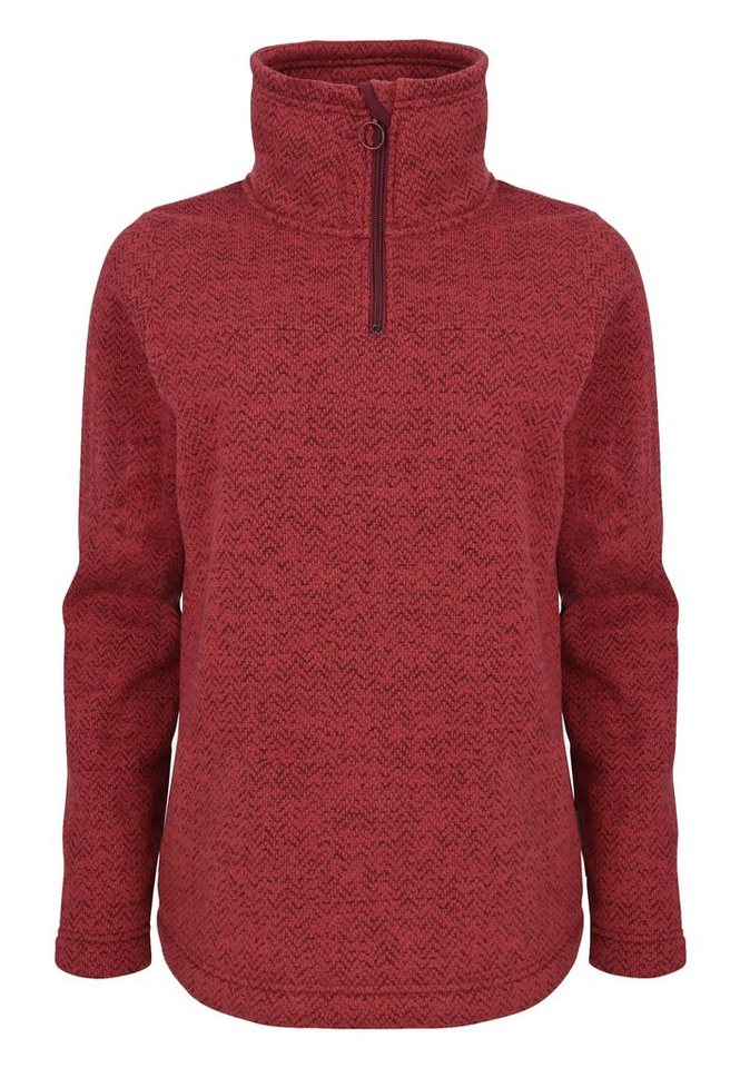 Elkline Strickpullover Fastforward Fleecepullover mit Stehkragen halber Reißverschluss Elkline Strickpullover Fastforward Fleecepullover mit Stehkragen halber Reißverschluss von Elkline