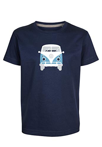 Kinder T-Shirt Teeins mit VW Bulli Print 3041171, Farbe:darkblue, Größe:128-134 von ELKLINE