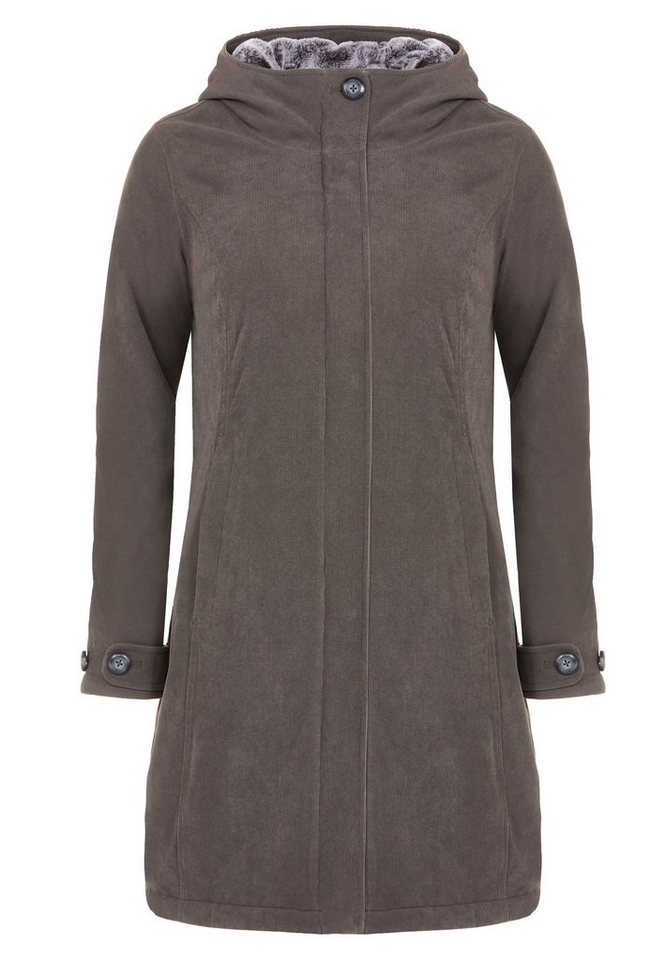 Elkline Winterjacke Glasgow Cord taillierte Passform warm wasserdicht von Elkline