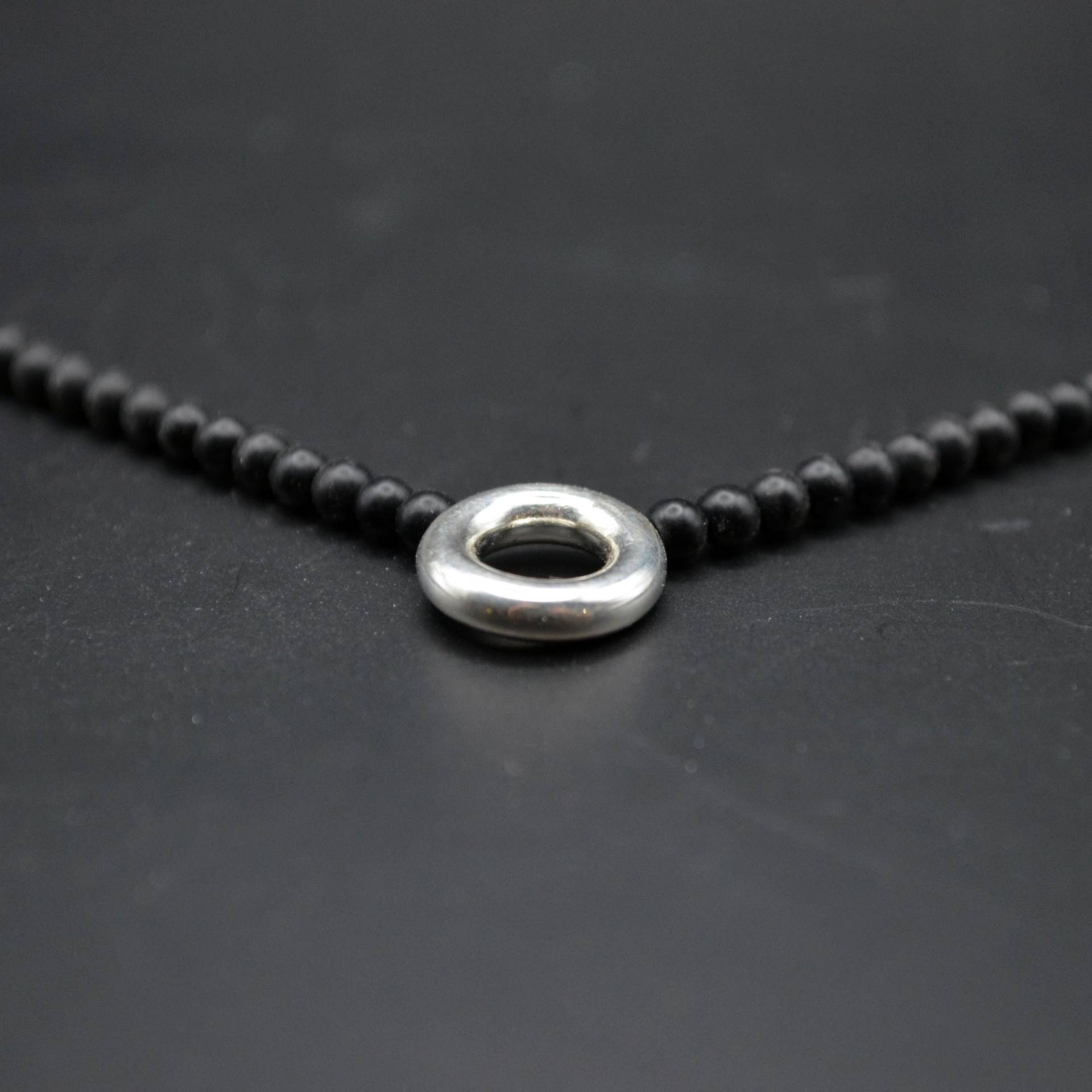 Lilith Collier, Onyx, Perlen, Silber Lilith Collier, Onyx, Perlen, Silber von EllAGrim
