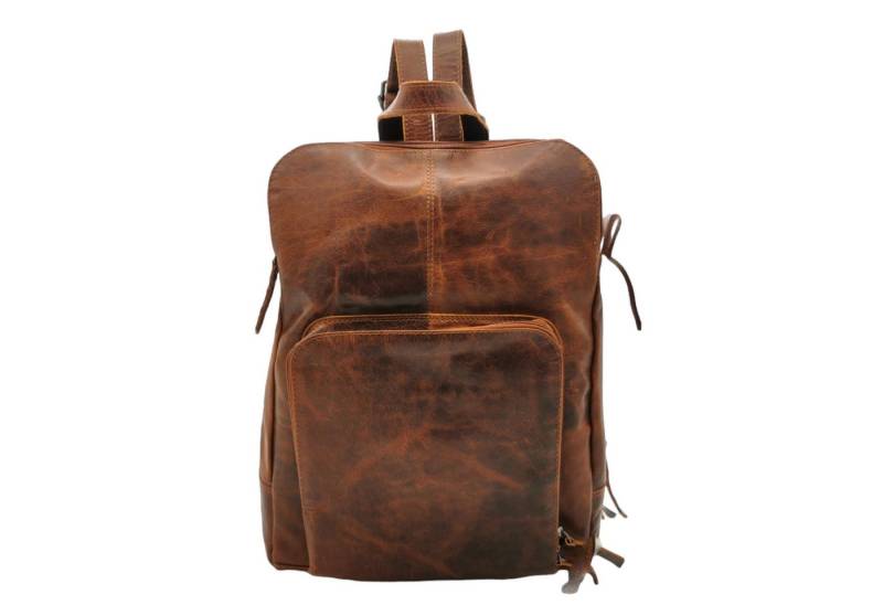 Ella Eisvogel Rucksack Feiner Pull-Up Echtleder Vintage Freizeitrucksack, Echtes Büffelleder geölt & gewachst von Ella Eisvogel