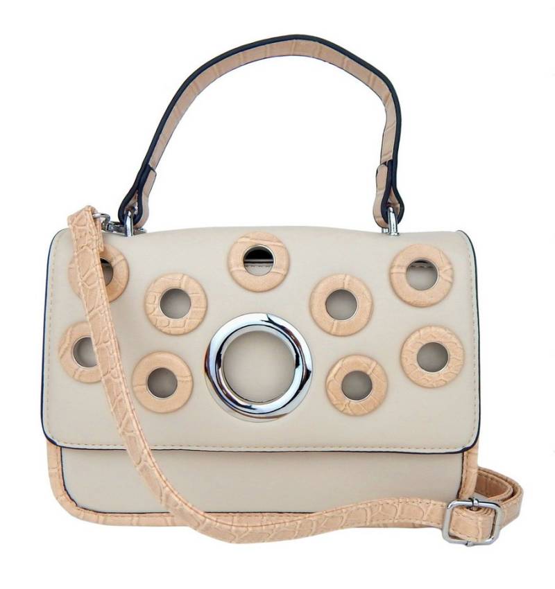 Ella Jonte Handtasche, Kunstleder mit Kroko-Prägung – Schultertasche & Crossbody Bag von Ella Jonte