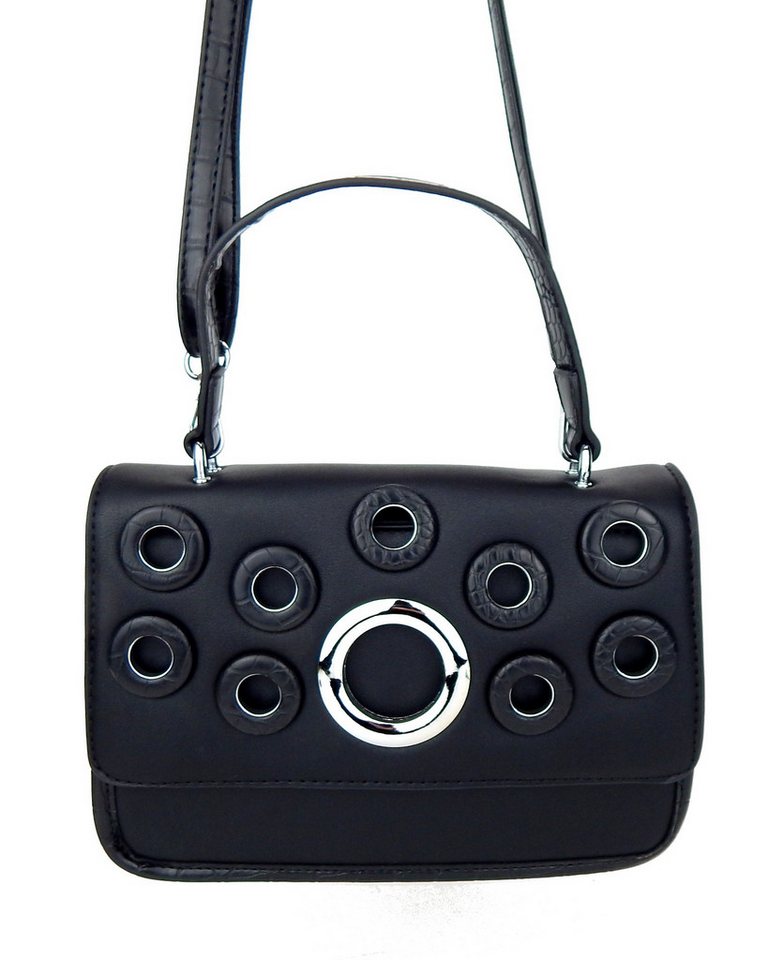 Ella Jonte Handtasche, Kunstleder mit Kroko-Prägung – Schultertasche & Crossbody Bag von Ella Jonte