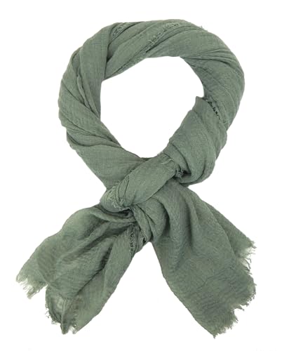 Ella Jonte Herrenschal leichter weicher Schal unifarben von Ella Jonte