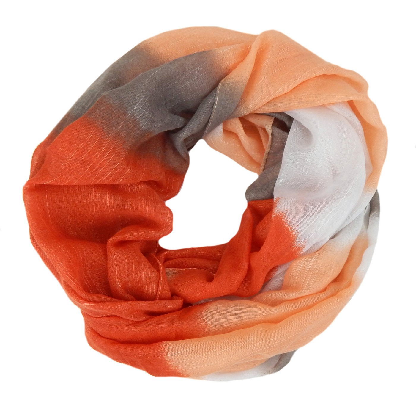 Ella Jonte Loop, orange blau grün oder rosa Batik Schlauchschal von Ella Jonte