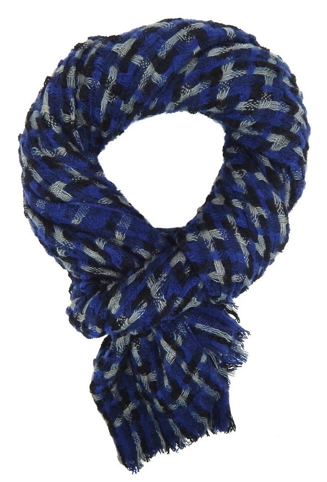 Ella Jonte Modeschal, weicher Herbst- Winterschal blau oder grau schwarz von Ella Jonte
